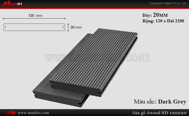 SD-120x20-drakgre.jpg Awood SD 120x20 Dark Grey