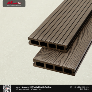 gỗ nhựa HD140x25x2200mm