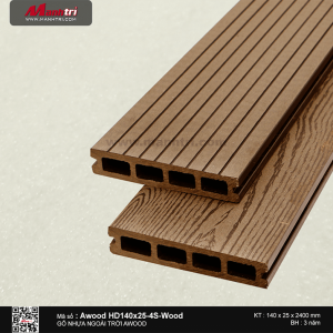 sàn gỗ Awood HD140 x 25 4S Wood