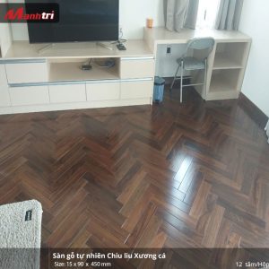 sàn gỗ tự nhiên chiuliu xương cá