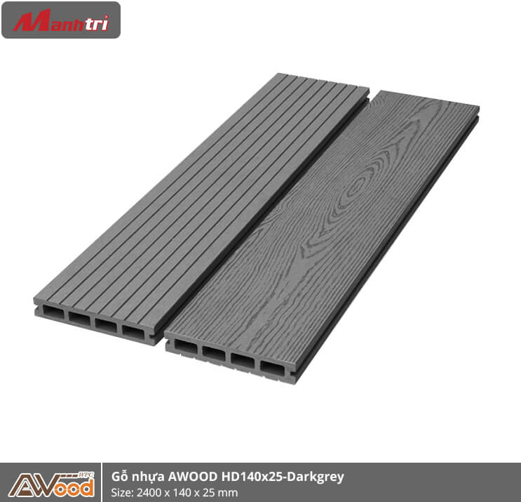 go-nhua-awood-hd140x25-darkgrey-hinh-1 Awood HD140x25-4S-Dark Grey hình 1