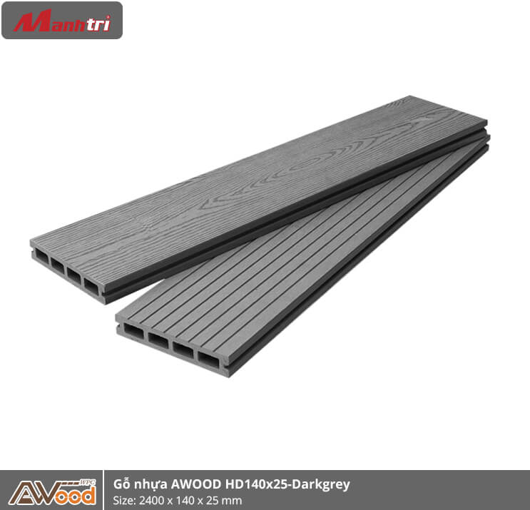 go-nhua-awood-hd140x25-darkgrey-hinh-2 Awood HD140x25-4S-Dark Grey hình 2