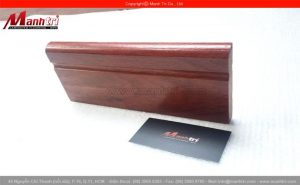 Len tường Giáng Hương ghép