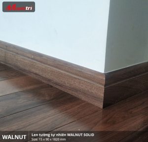 Len tường gỗ Walnut