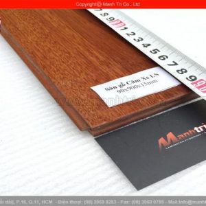 Sàn gỗ tự nhiên Căm Xe ghép LN