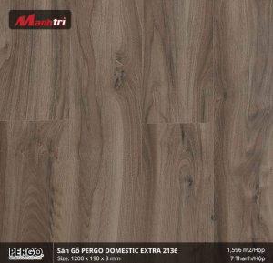 sàn gỗ pergo Domestic Extra 2136 hình 1