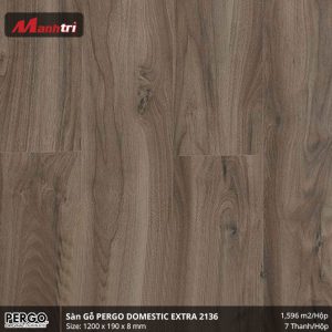 sàn gỗ pergo Domestic Extra 2136 hình 1