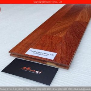 Sàn gỗ tự nhiên Giáng Hương ghép FJL