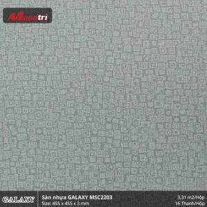Sàn nhựa vân thảm Galaxy MSC 2203