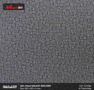 Sàn nhựa vân thảm Galaxy MSC 2205