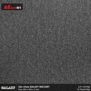 Sàn nhựa vân thảm Galaxy MSC 2207