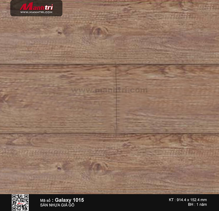 Sàn nhựa giả gỗ Vinyl Galaxy 1015 (2mm) Sàn nhựa giả gỗ Vinyl Galaxy 1015 (2mm)