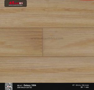 Sàn nhựa giả gỗ Vinyl Galaxy 1004 (2mm)