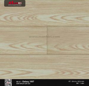 Sàn nhựa giả gỗ Vinyl Galaxy 1007 (2mm)