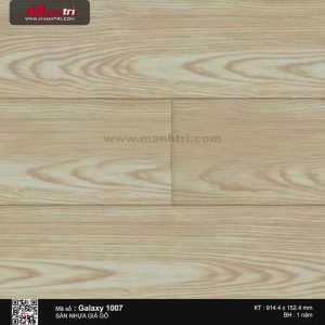 Sàn nhựa giả gỗ Vinyl Galaxy 1007 (2mm)