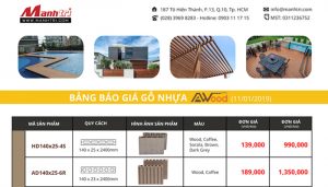bảng giá Awood lót sàn hình 1