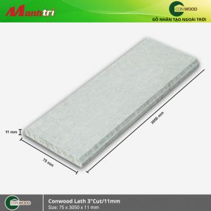 Conwood ốp trần Lat"3 Cut/11mm hình 1