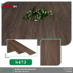 Sàn nhựa hèm khóa Glotex
