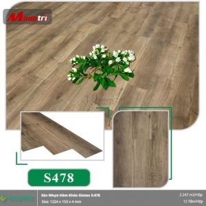 Sàn nhựa hèm khóa Glotex