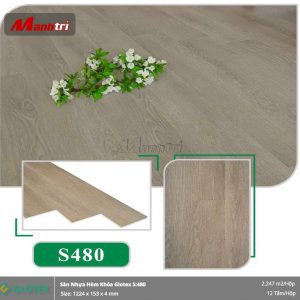 Sàn nhựa hèm khóa Glotex