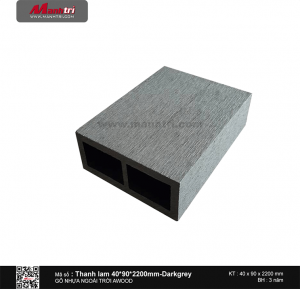 Thanh lam Awood 40x90 Dark grey