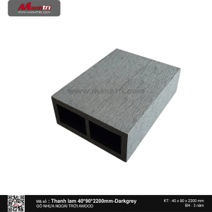Thanh lam Awood 40x90 Dark grey