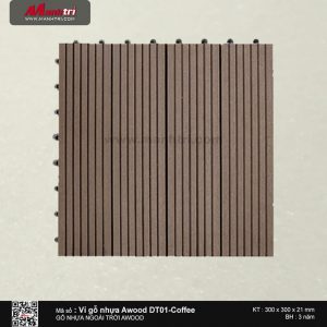 Vỉ nhựa Awood DT01-Coffee