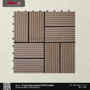 Vỉ nhựa Awood DT02-Coffee