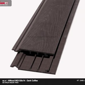 Ốp trần Awood WG128x14-Dark Coffee
