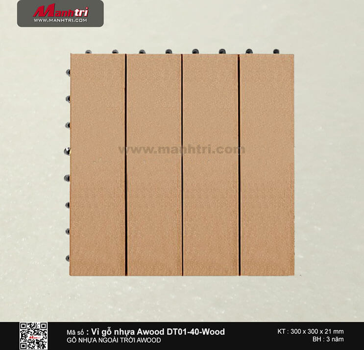 Vỉ nhựa Awood DT01-40-Wood Vỉ nhựa Awood DT01-40-Wood