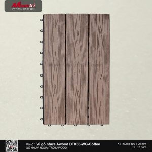 Vỉ nhựa Awood DT036-WG-Coffee