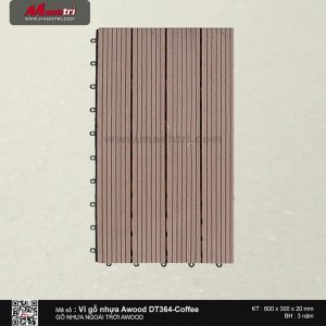 Vỉ nhựa Awood DT364-WG-Coffee