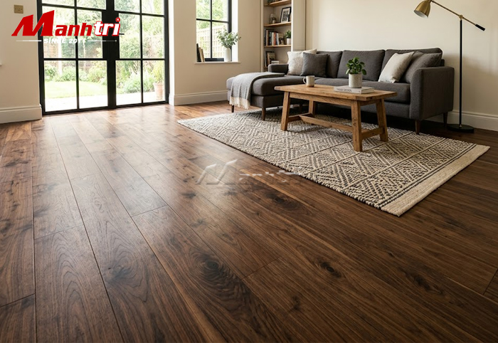 Sàn gỗ tự nhiên Walnut