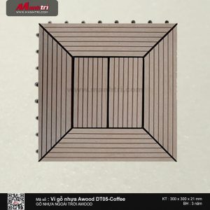 Vỉ nhựa Awood DT05-Coffee
