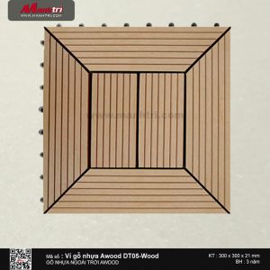 Vỉ nhựa Awood DT05-Wood