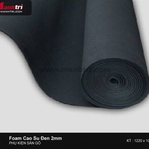 Xốp cao su đen 2mm