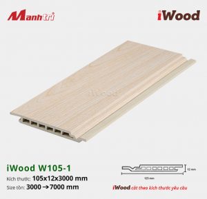 tấm ốp phẳng iWood W105-1