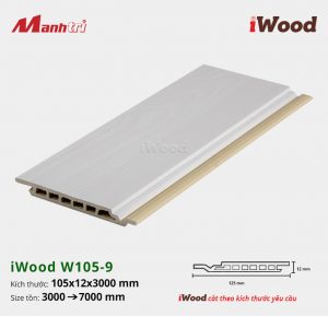 tấm ốp phẳng iWood W105-9