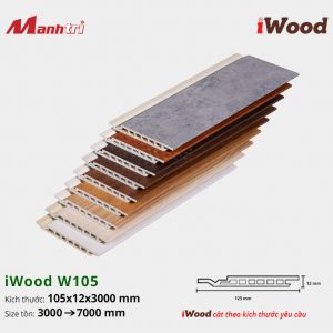tấm ốp phẳng iWood W105