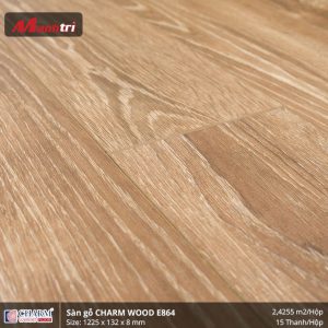 Sàn gỗ công nghiệp Charm Wood E864 hình 2