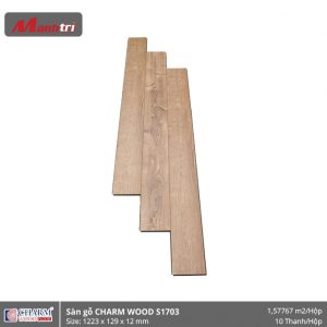 Sàn gỗ công nghiệp Charm Wood S1703 hình 1