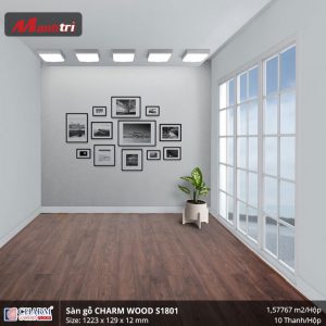 Sàn gỗ công nghiệp Charm Wood S1801 hình 3