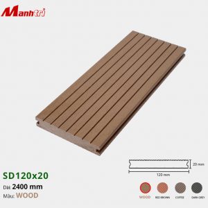 Sàn gỗ nhựa SD120x20-Wood