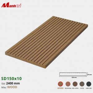 Gỗ Nhựa Ốp Tường, Trần Techwood SD150x10-Wood