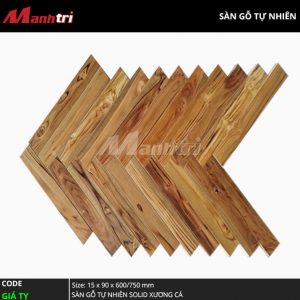 Sàn gỗ Giá Tỵ Solid Xương Cá