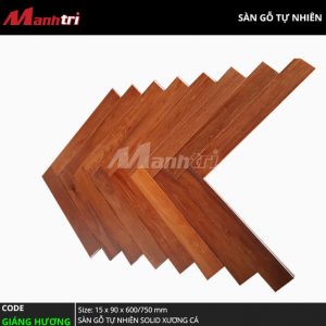 Sàn gỗ Giáng hương Solid Xương cá