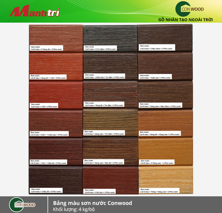 conwood-bang-mau-son-nuoc Conwood bảng màu sơn nước