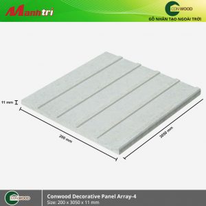 Conwood ốp tường Decorative panel array 4 hình 1