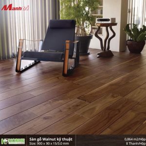 sàn Walnut kỹ thuật