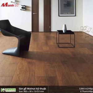 sàn Walnut kỹ thuật